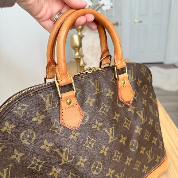 ✅AUTHENTIC✅LOUIS VUITTON ALMA PM+LOCK AND KEY - Picture 10 of 15